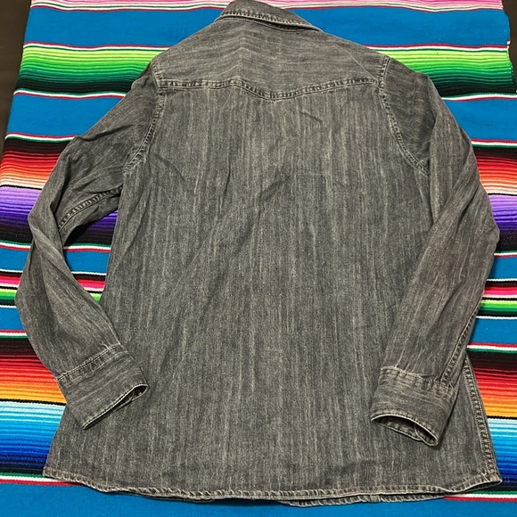 Kimes Ranch Black Denim Button Down - Picture 5 of 5